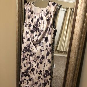 The Limited Floral Satin Dress